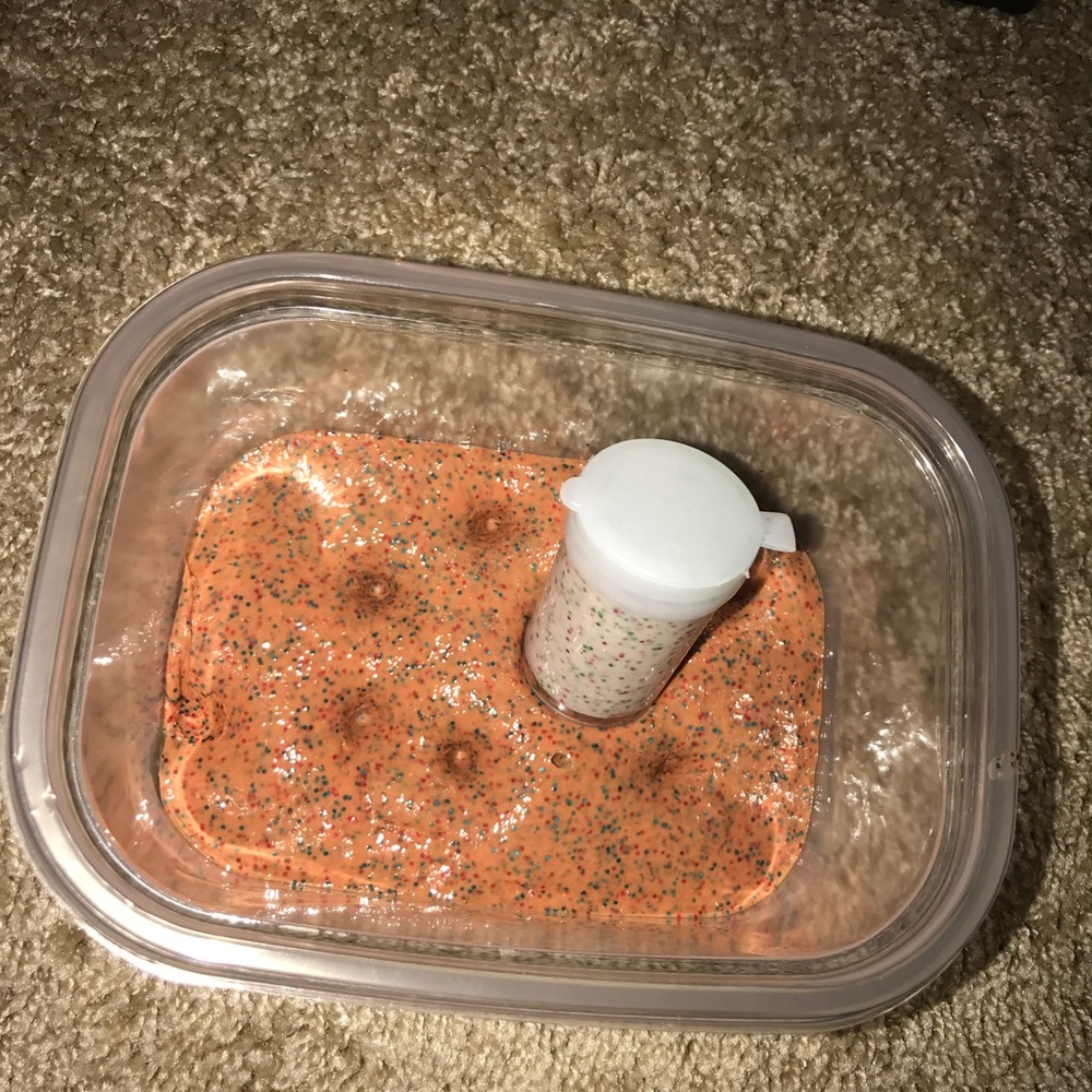 Christmas cookie slime (not real)