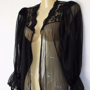 Vintage Lace Negligee
