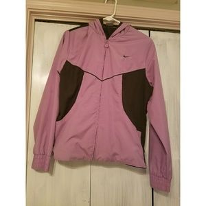Purple and Black Nike windbreaker
