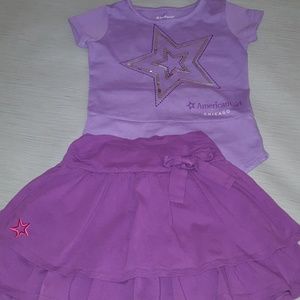✳✔5 for $13✔American Girl Skort & Shirt Set🔮