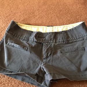 AE navy women's shorts