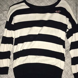 Hollister stripped sweater