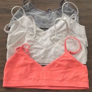 Girls medium beginner bras