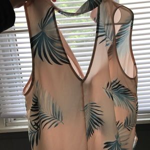 Beachy Forever 21 dressy shirt