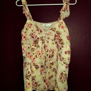 Floral Lauren Conrad shirt