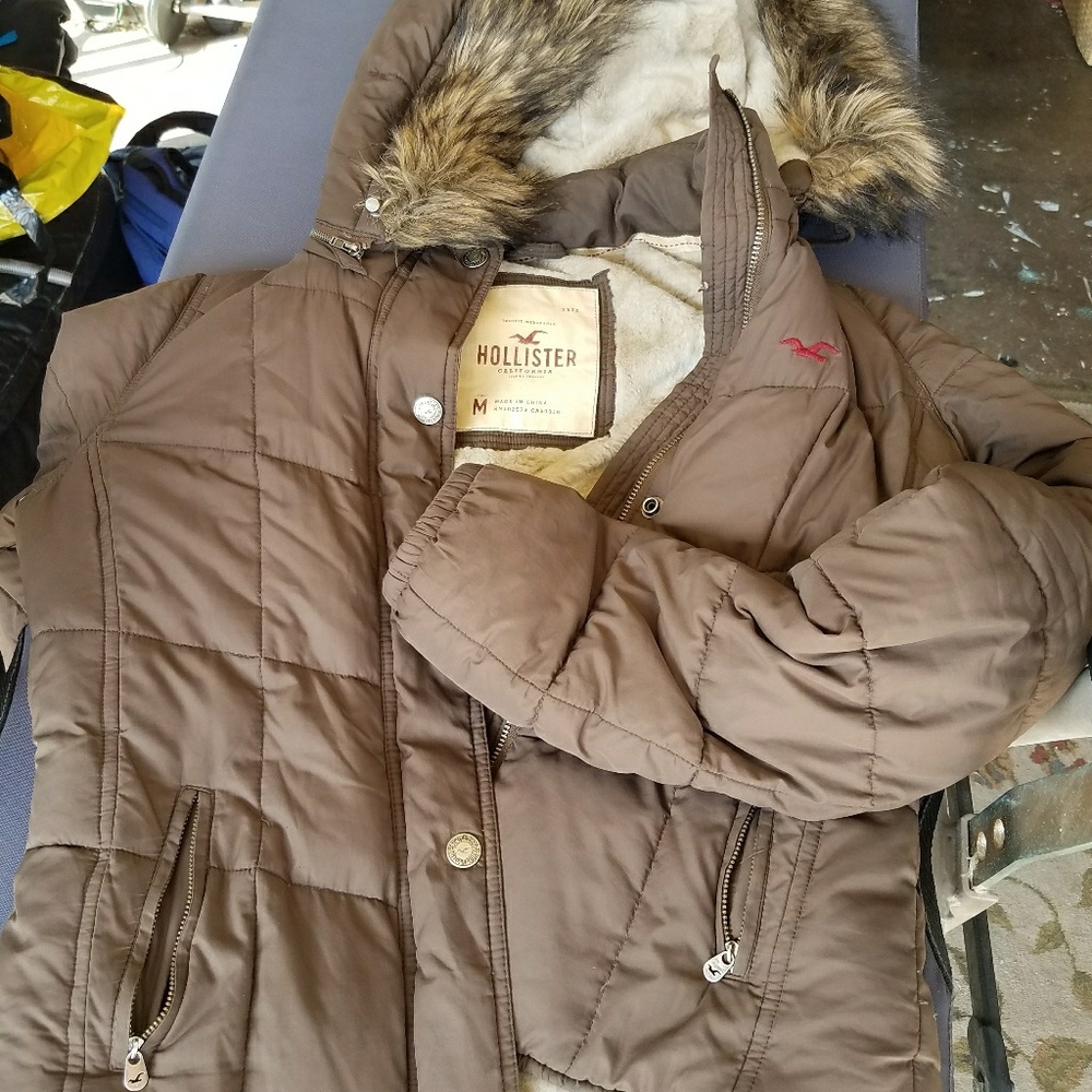 Hollister down jacket