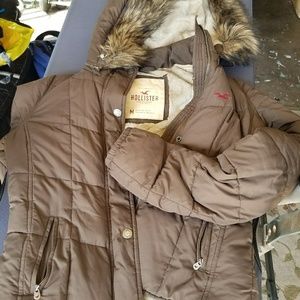 Hollister down jacket