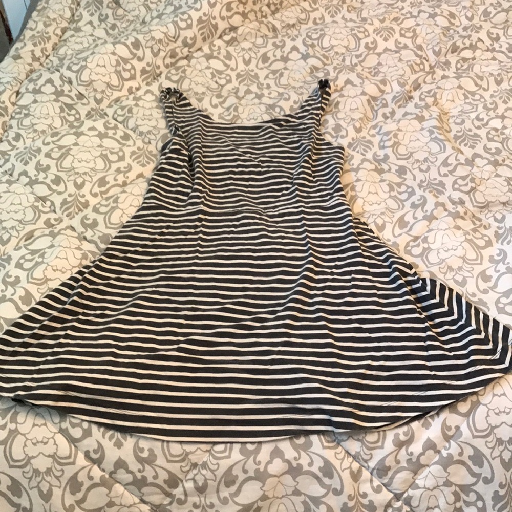 AEO Striped Dress with Strappy Back