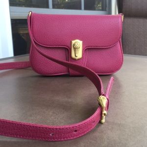 Authentic Barry Kieselstein Cord Hot Pink Handbag