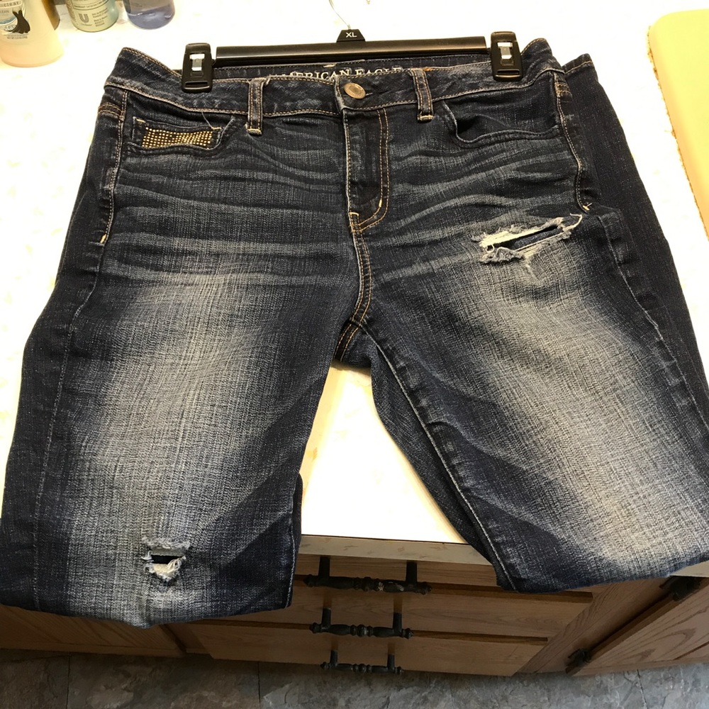 AE High Rise Jeggings Super Stretch