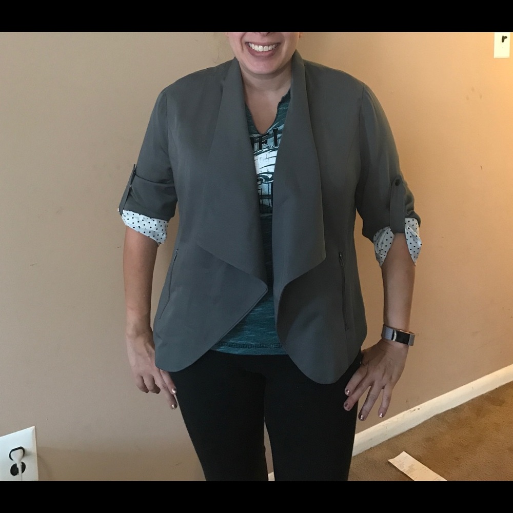 41 Hawthorn Teegan Draped Blazer - Picture 1 of 2