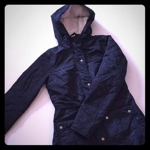 Hollister fur lined Parka new condition