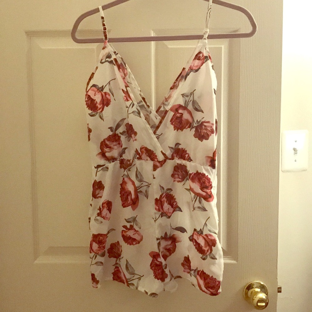 Floral romper