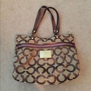 Coach Signature collection bag