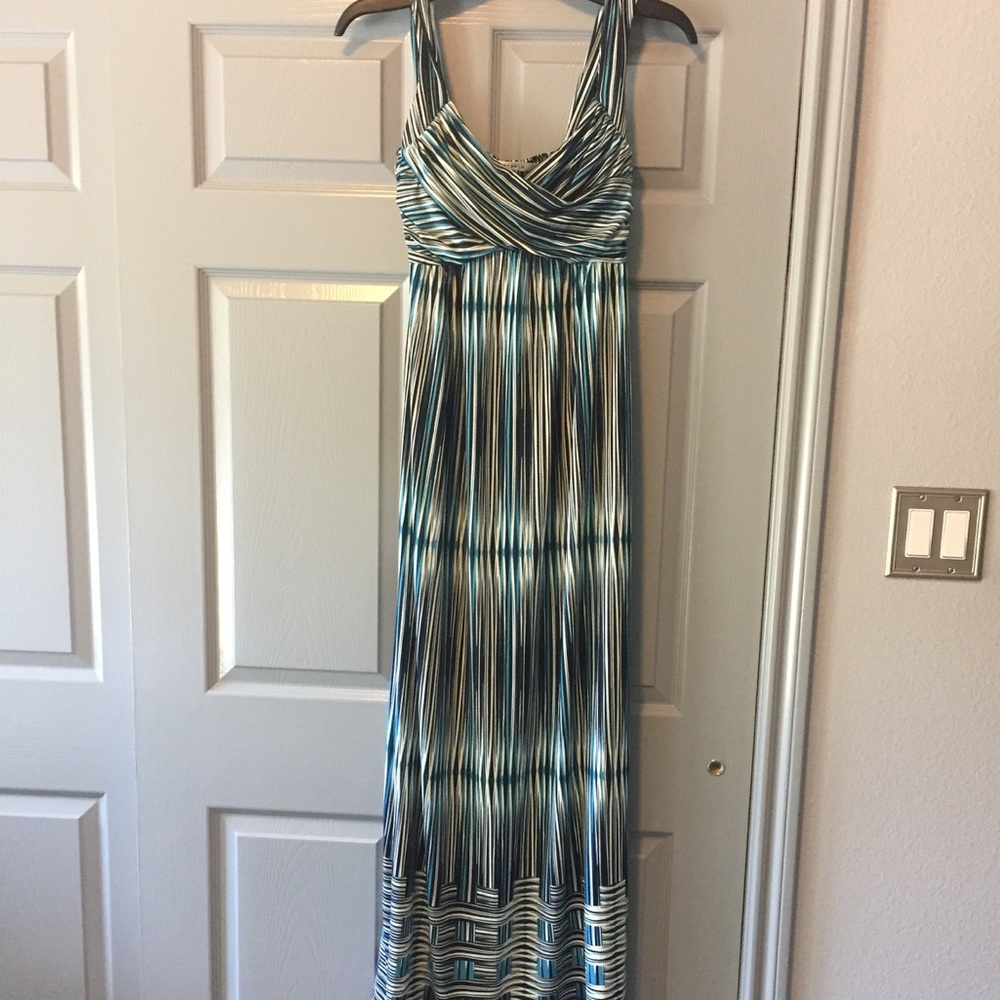 Max Studio Multi Colored Maxi Dress