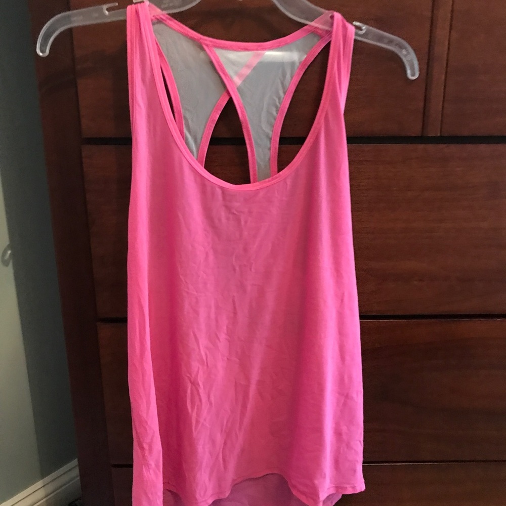 Lululemon pink tank size 8