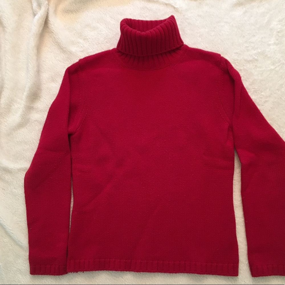 Wool/cashmere turtleneck sweater - Brooks Brothers
