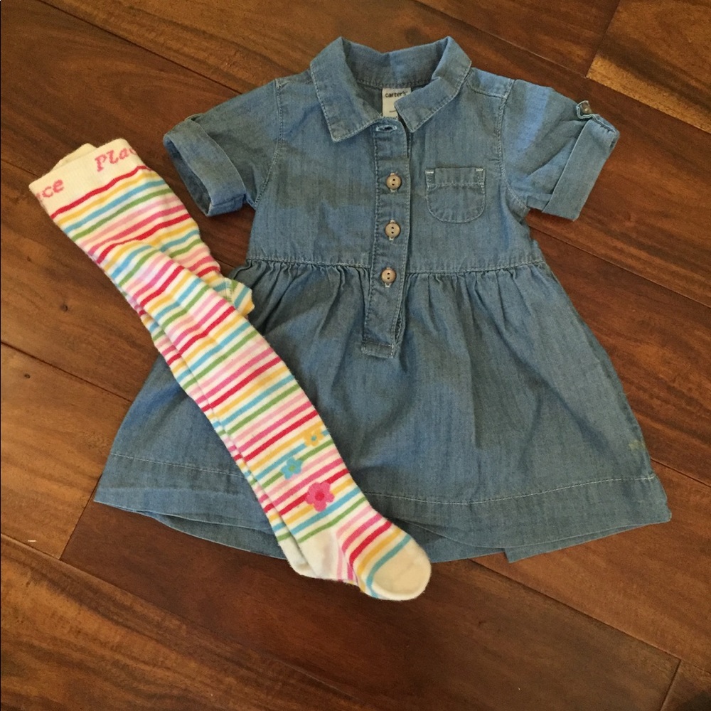 Denim dress