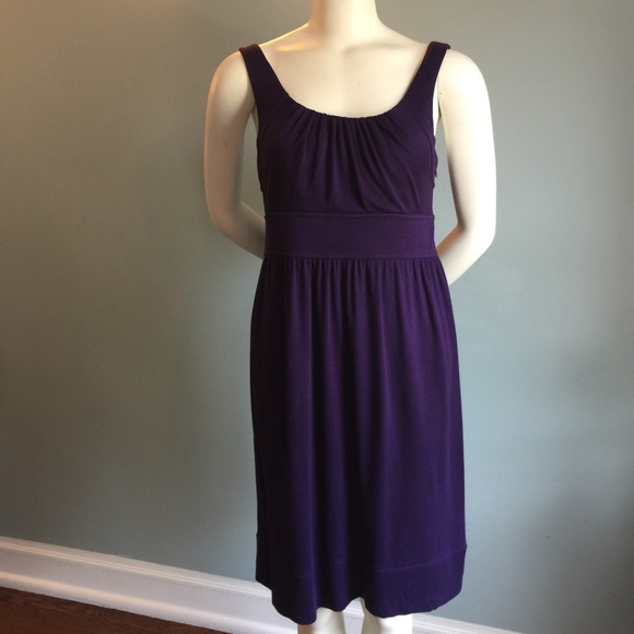 LOFT Dresses & Skirts - Ann Taylor Purple Knit Dress