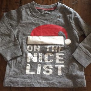 On the nice list shirt