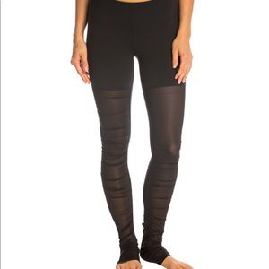 Alo Yoga mesh goddess leggings size medium