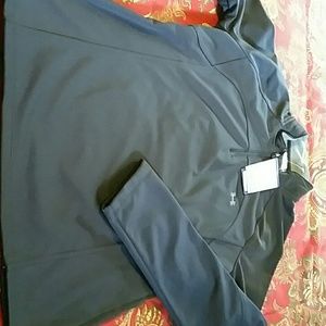 NWT Under Armour Cold Gear Black 1/4 Zip Jacket