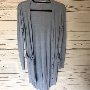 Free People Blue Cardigan