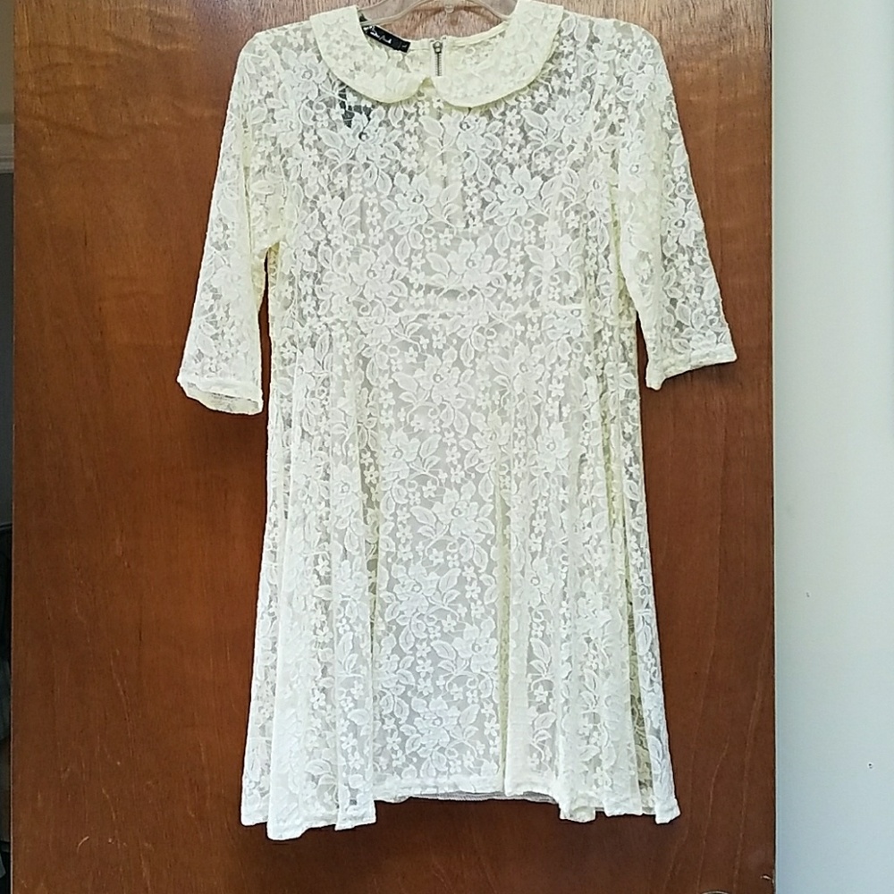 Miss Finch Peter Pan Collar Shirt/Dress