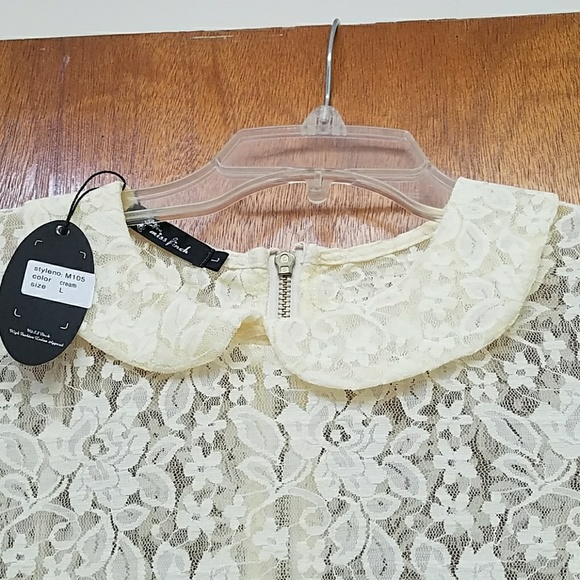 Miss Finch Peter Pan Collar Shirt/Dress - Picture 2 of 3