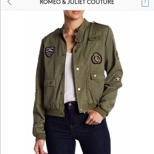 Romeo & Juliet Couture Army Jacket M 🆕🆕