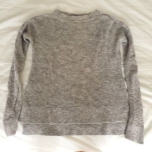 Loft XS petite marled knit sweater