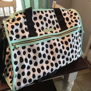 Betsey Johnson tote weekender bag