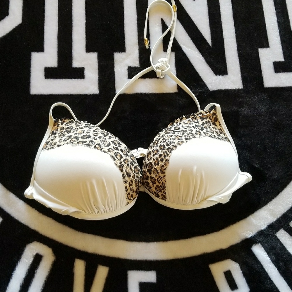 Cheetah PINK bikini top