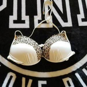 Cheetah PINK bikini top