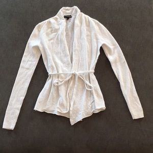 Light white/cream sweater jacket