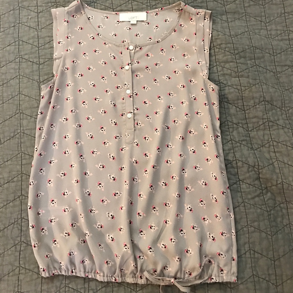 Cute Loft Sleeveless Blouse