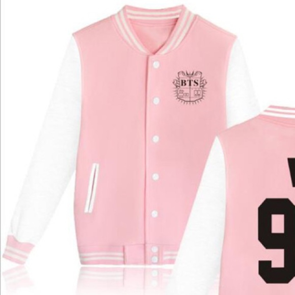 Bts baseball jacket