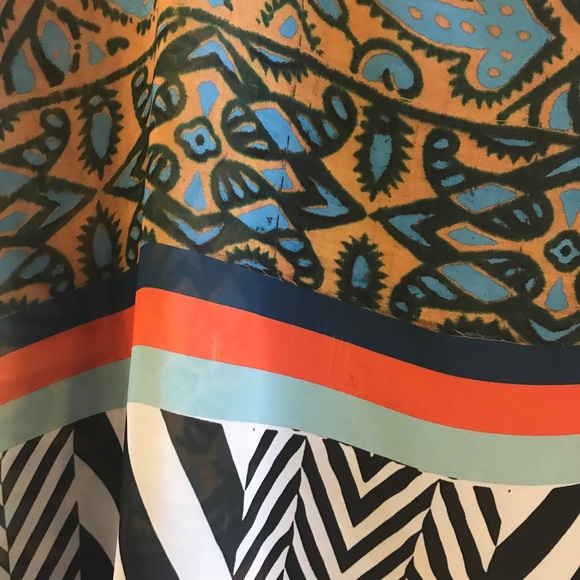 CLOVER CANYON SHORT SLEEVE PRINT SHIRT LONG - Picture 3 of 4