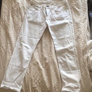 White Rag & Bone Boyfriend Jeans