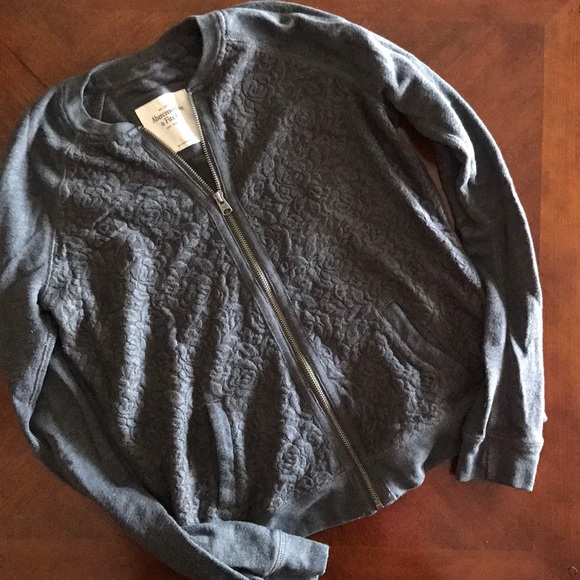 Abercrombie & Fitch zippered sweatshirt - Picture 1 of 3