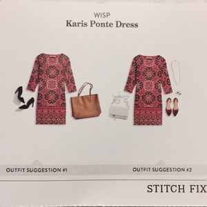 WISP Karis Ponte dress from stitch fix Brand new