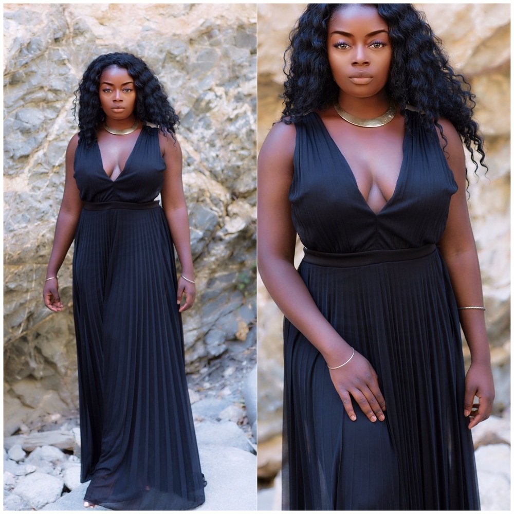 Sexy evening dress