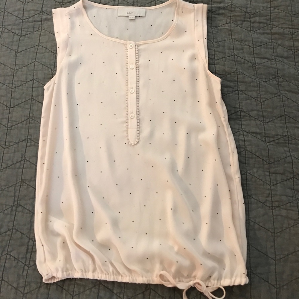 Loft Cap Sleeve Blouse