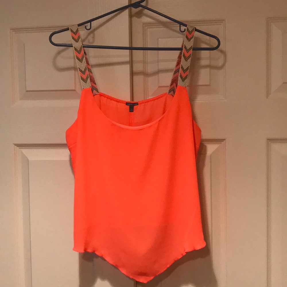 Charlotte Russe Neon Tank Top