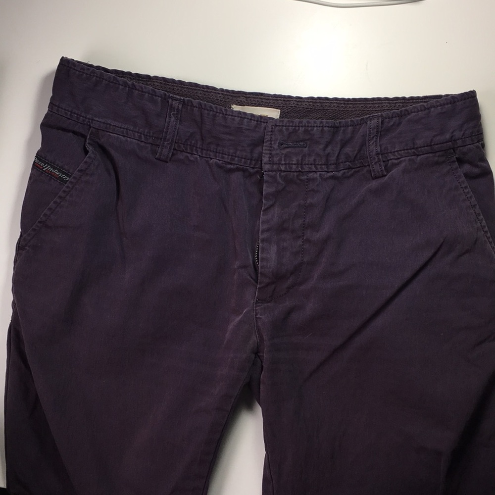 Diesel skinny pants, size 29 purple Extra long