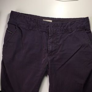 Diesel skinny pants, size 29 purple Extra long