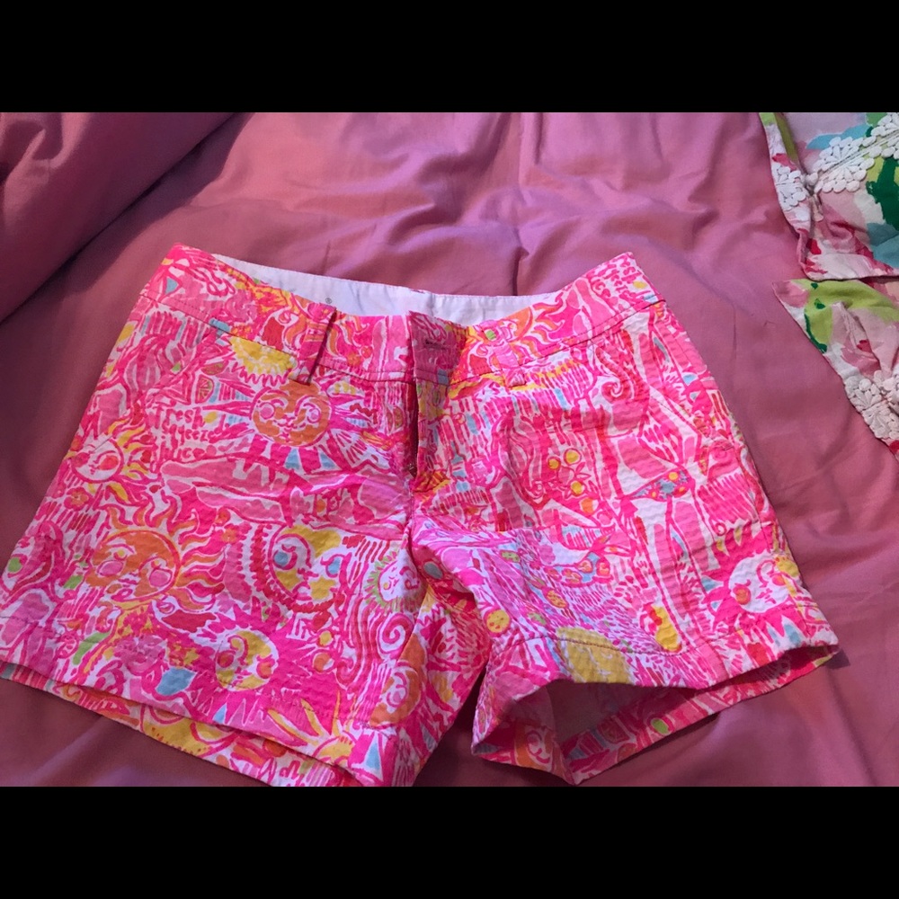 Lilly pulitzer Callahan shorts size 4 nwt
