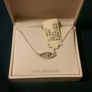 Anne Klein Evil Eye necklace