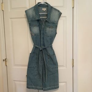 Cute denim dress from Diesel perfect for Fall
