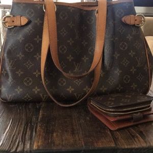 Louis Vuitton Vintage shoulder bag & wallet